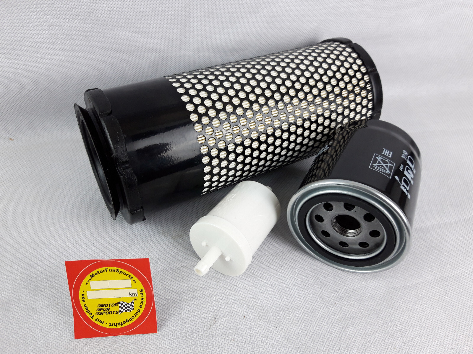 Filter Set (Small) Suitable for Kubota F 3680 Oil Air Fuel