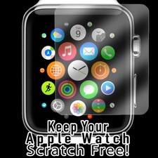 APPLE WATCH 38 Series 1, 2, or 3 HD Clear Screen Protectors anti-scratch set 2