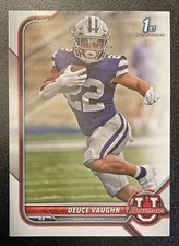 2021-22 Bowman University Deuce Vaughn 1st Bowman RC #43