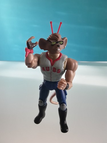 Biker Mice From Mars Home Run , 1993 figura Throttle Sport Baseball Nubs, h.13 - Imagen 2 de 10