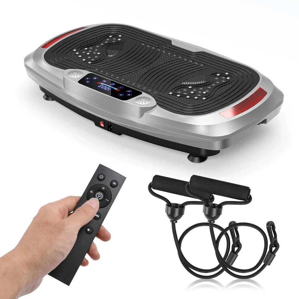 Vibrationsplatte Vibrationstrainer Fitness Power Vibro Ganzkörper Pikmhefpnvfsjb - Bild 2 von 4