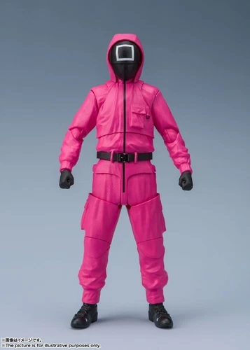 Bandai S.H.Figuarts Squid Game Masked Manager Worker Action Figure New SHF Toy - Picture 3 of 9
