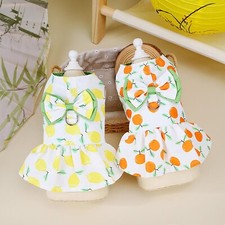 Dog Cat Pet Dress Bowknot Skirt Princess Skirt Princess Dresses Apparel Clothes
