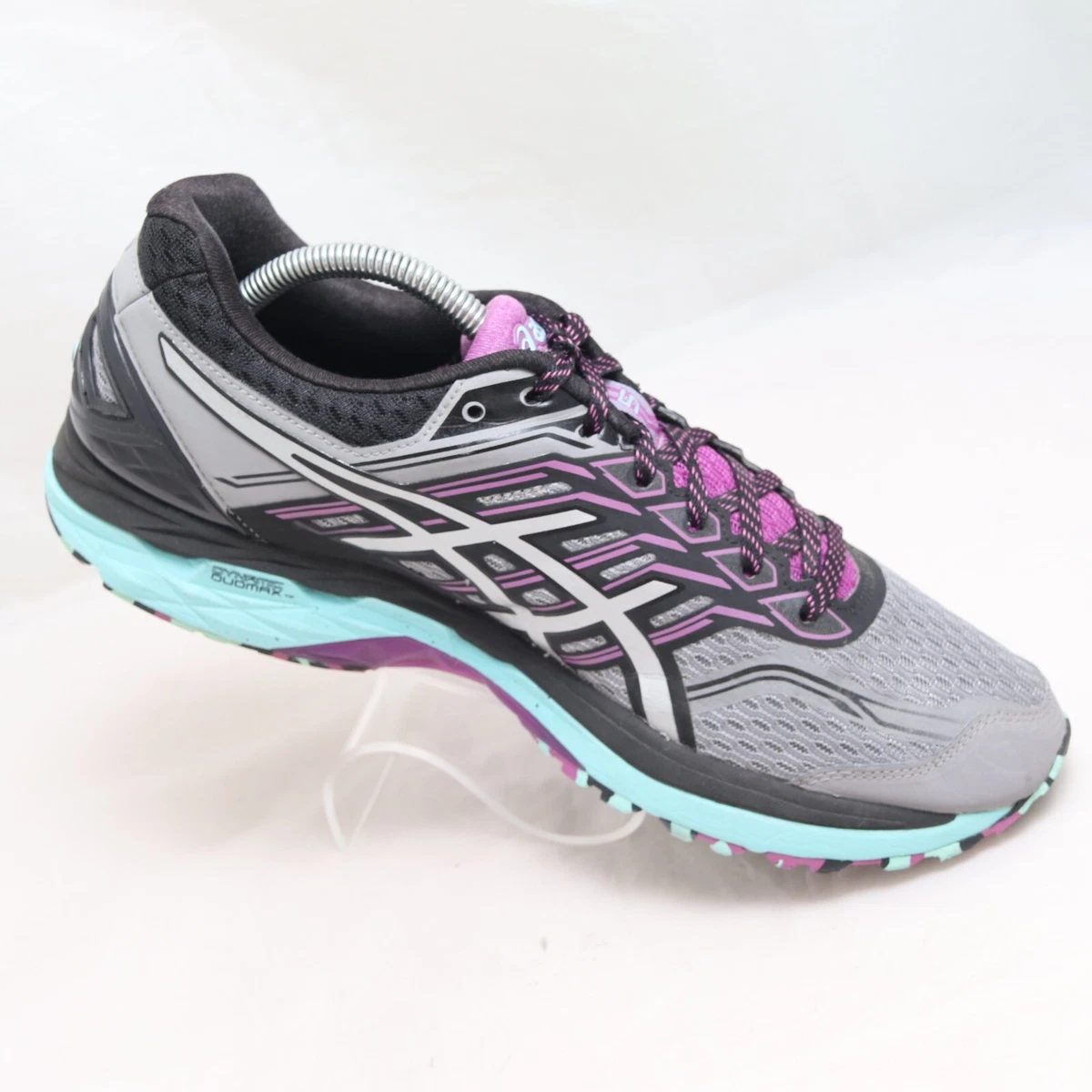 Asics GT 2000 T762N Women s Size 11.5 Gray Purple Lace Up Running