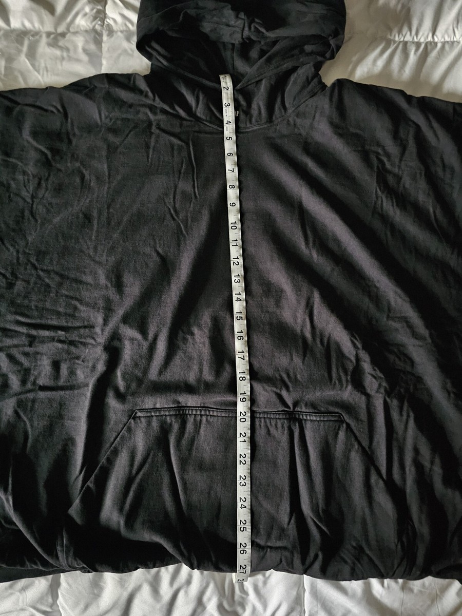 Yeezy Gap Engineered By Balenciaga Padded Logo Hoodie Black Yeezy Gap Engineered By Balenciaga Padded Logo Hoodie Black