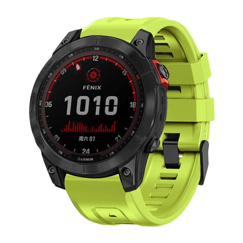 Silicone Watch Band Strap Quickfit For GARMIN Forerunner 935 945 955 Solar 965 - Picture 101 of 198