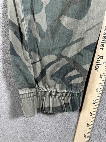 Wrangler Joggers Youth 12 Husky Camo 26x25” Camouflage Drawstring Cargo Baggy - Picture 5 of 9
