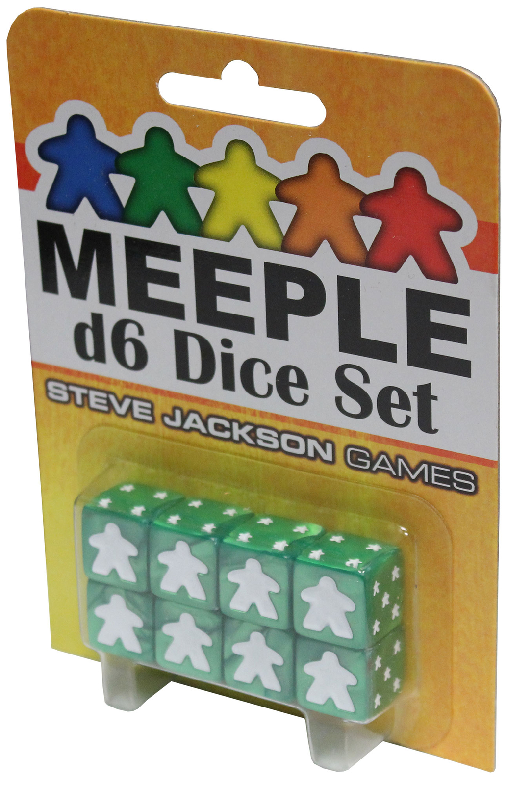 Набор кубиков Meeple d6 Зеленый 2190₽