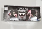 PS3 Injustice Gods Among Us Battle Edition Game + Fight Stick Used In Box