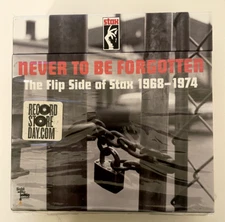 "The Flip Side of Stax Records" NEVER TO BE FORGOTTEN Vinyl Singles Box Set EX!!