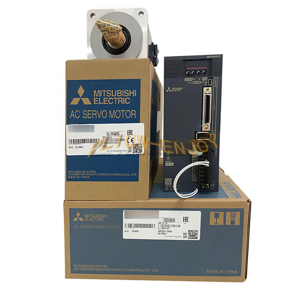 Mitsubishi AC Servo Driver+Motor MR-JE-200AS+HJ-KS202BJ NEW
