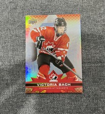 Victoria Bach 2021-22 Upper Deck Tim Hortons Team Canada NHL Hockey CARD #82