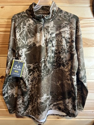 Maglietta Manica Lunga Ragazzo Realtree APX Scent Control - Taglia 14-16 - Mimetica Caccia