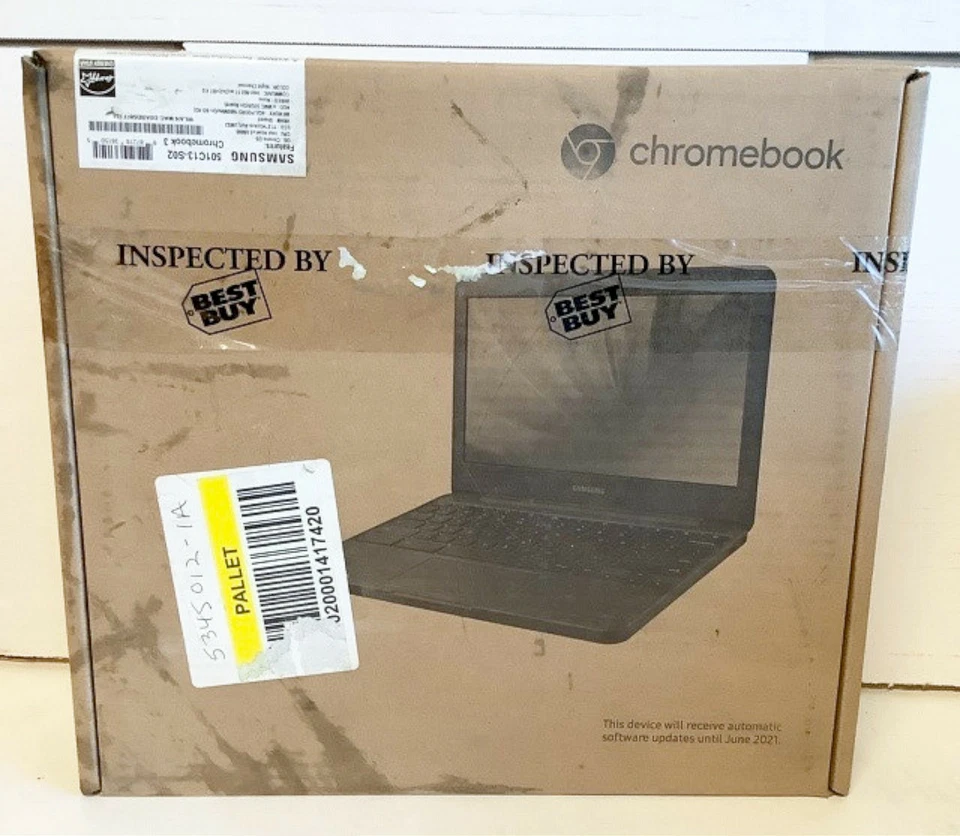 NEW Samsung XE501C13-S02US 11.6" Chromebook Intel Atom x5 4GB RAM 32GB eMMC - Image 3 of 3