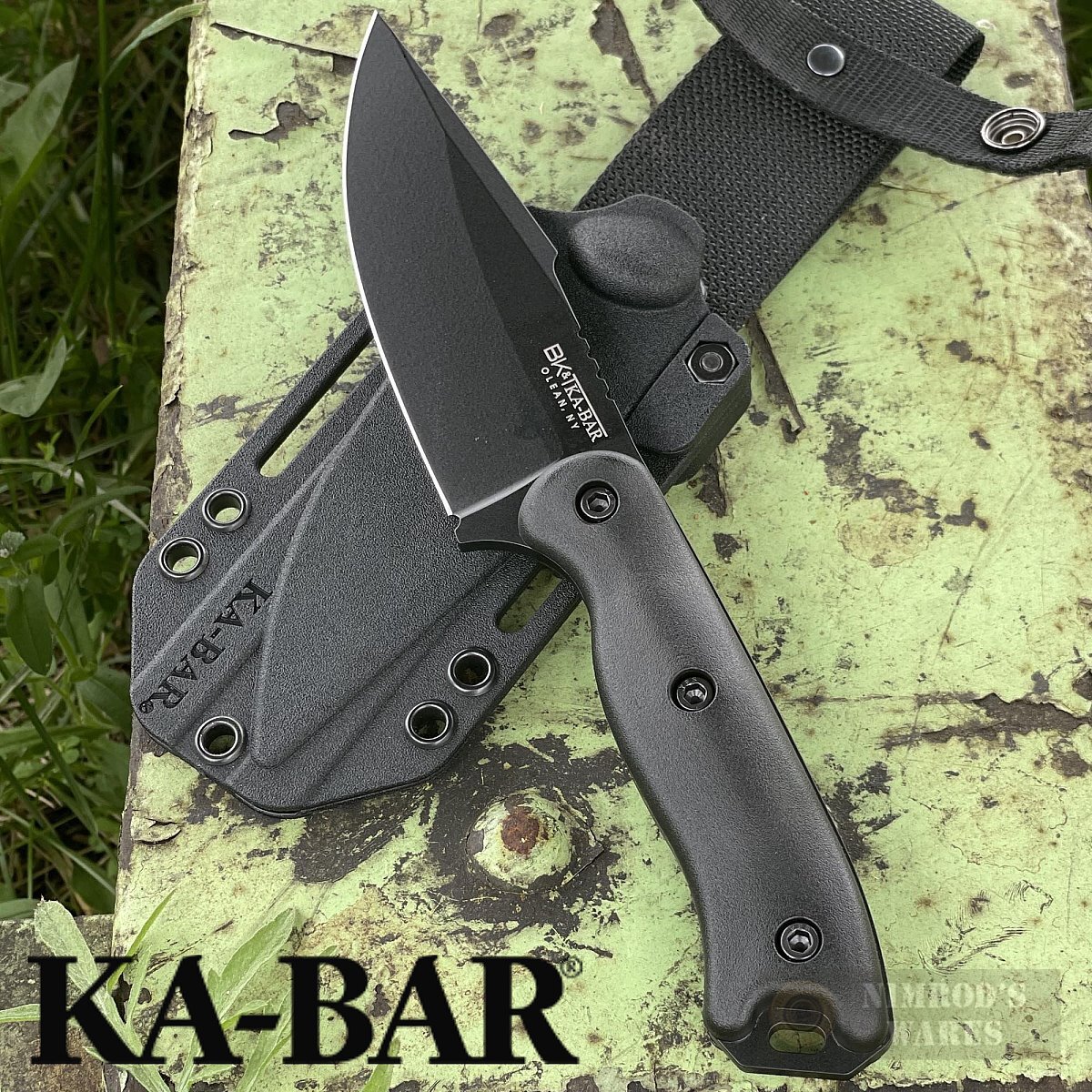 KA-BAR BK18BK Becker Harpoon Fixed Blade Knife 4.56
