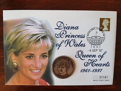 Limited Edition Diana, Princess of Wales, Queen of Hearts 1961-1997