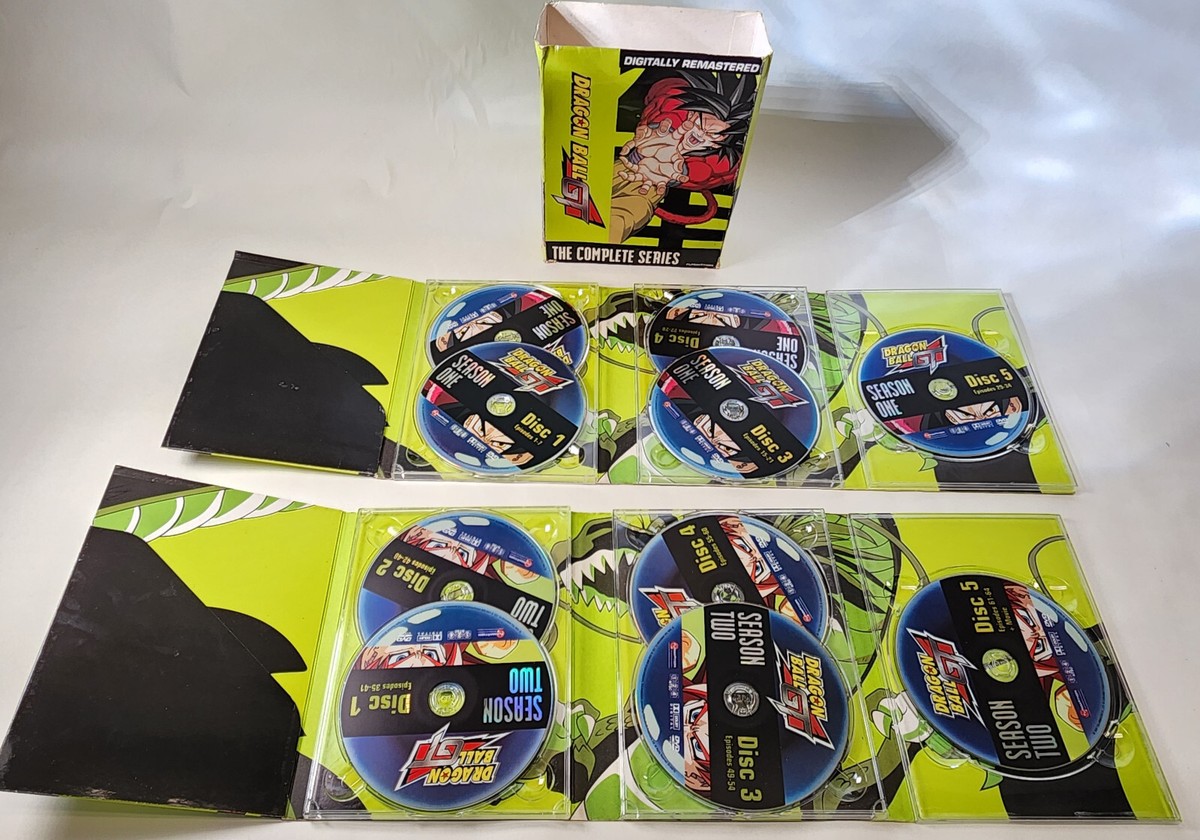 Dragon Ball GT: Complete Series (DVD) Seasons 1 & 2 10 Disc
