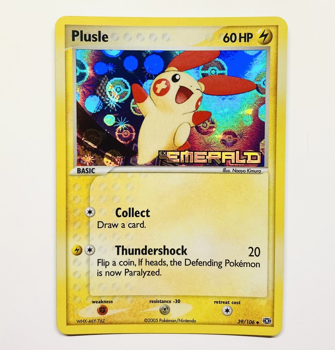Plusle 39/106 Emerald for sale | eBay