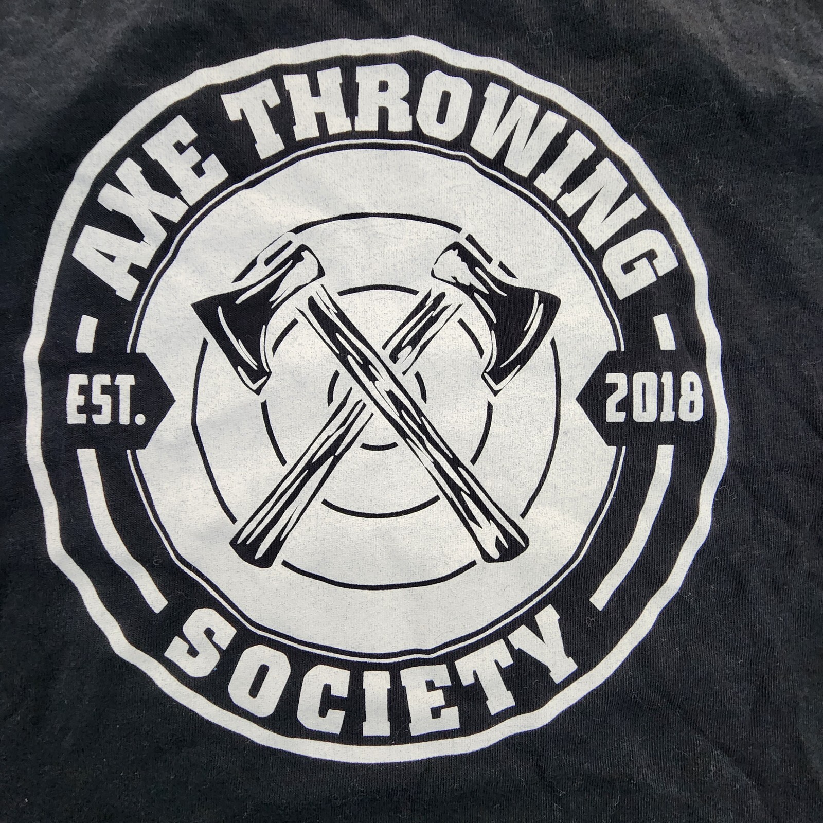 Axe Throwing Society 2018 Black Cotton Blend Tank Top Women's XL eBay