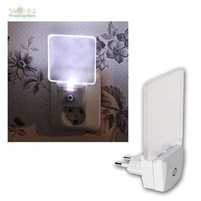 WORLD-TRADING-NET LED Nachtlicht mit Sensor Nachtlampe Orientierungslicht für Steckdose Notlicht