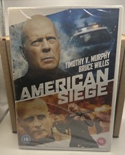 Image of American Siege DVD - Region 2 - Bruce Willis - Brand New & Sealed