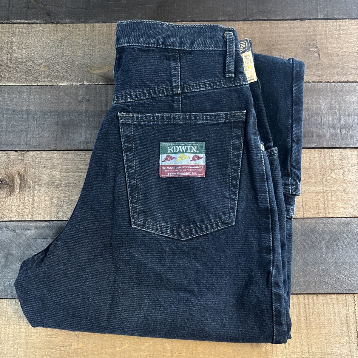 Vintage Edwin Japanese Denim French Baggy Jeans Men's (28x30) Made