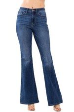 Judy Blue Womens High Waist Flare Denim Jeans