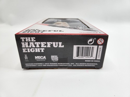 Neca Quentin Tarantino 8" The Hateful Eight Movie Clothed Action Figure New - Afbeelding 9 van 9
