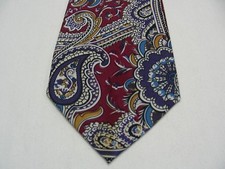 SWING - COLORFUL PAISLEY - POLYESTER NECK TIE 