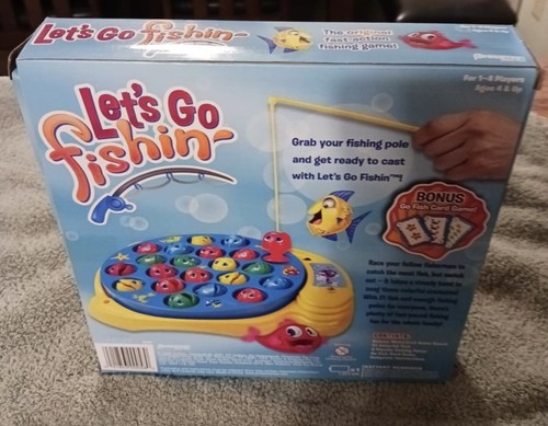 Juego Let's Go Fishin' And Combo con Tarjeta Bonus Go Fish Nuevo para Juguetes para Niños - Imagen 2 de 5