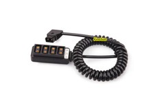 D-TAP Splitter 1-To-4 sockets output 10A for camera battery 95Wh/130Wh/230Wh