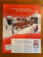 Vintage 1941 Texaco Ad