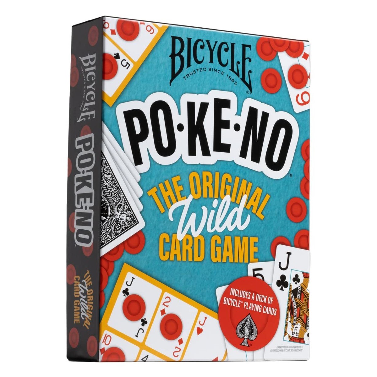 Pokeno Game for Up to 12 Players Fast Fun Family Game with Bicycle