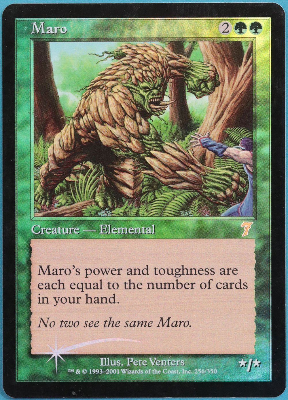Maro FOIL 7th Edition HEAVILY PLD Green Rare MAGIC CARD (ID# 322429) ABUGames