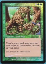 Maro FOIL 7th Edition HEAVILY PLD Green Rare MAGIC CARD (ID# 322429) ABUGames