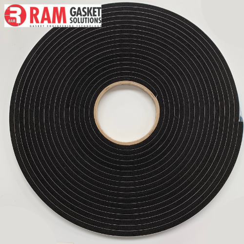 Extra Thick Gasket Foam Strip Premium Rubber UK Manufacturer Draft