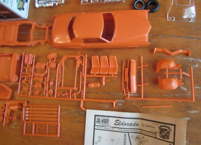 Johan 1970 Cadillac Eldorado Kit # C-5570 Customizing Kit in Box 1