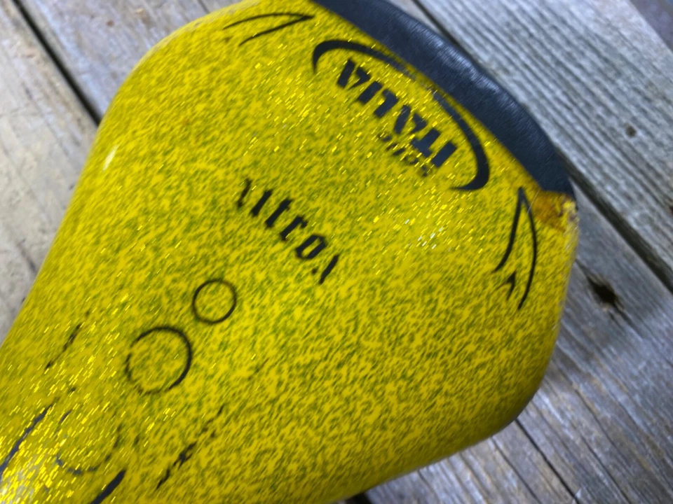 Sillín de ciclismo Selle Italia amarillo USADO Foto 4 de 4