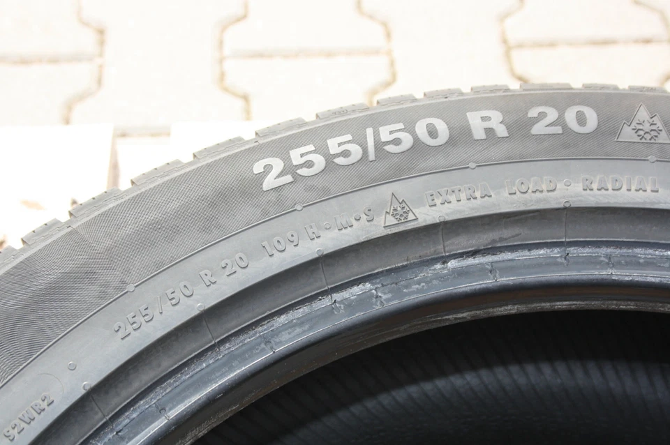 Winterreifen 255/50R20 109H Continental ContiWinterContact TS830P DOT1518 L3452 - Bild 4 von 4