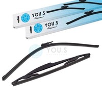 You.S Scheibenwischer WischerbläTter Wischer SET Vorne+Hinten FüR CitroËN C1 II