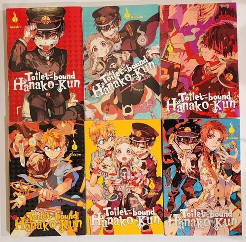 Toilet-Bound Hanako-kun, Vols. 1-6 by Aidalro, English Manga Set Lot - Picture 1 of 8