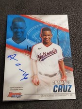 2021 Bowman's Best Armando Cruz AUTO #B21-AC - Washington Nationals