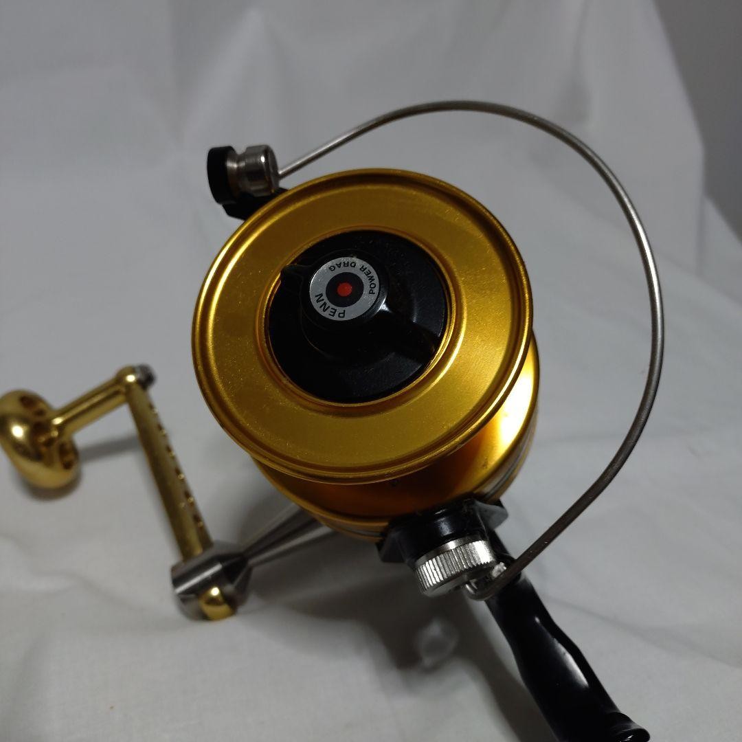 PENN 9500SS Spinning Reel Black Gold Used pre-owned condition
