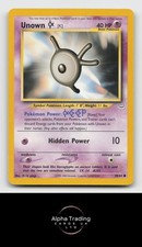 Unown [K] 58/64 Common Neo Revelation Pokemon Unlimited Lightly Played