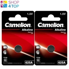 2 Camelion 625A Alcalin Batteries Lr9 Sans Mercure 1.5V L1560F 1Bl 2025 Neuf