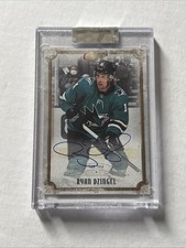 2021-22 Clear Cut Champs Auto Ryan Dzingel #C-RD Sharks