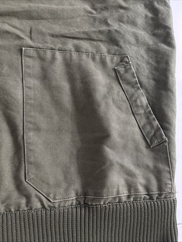 Under Armour Mens Hunting Vest Size L/XL? Green Canvas Quilted Lining EXCELLENT - Picture 21 of 21