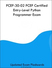 PCEP-30-02 PCEP Certified Entry-Level Python Programmer Exam Flashcards