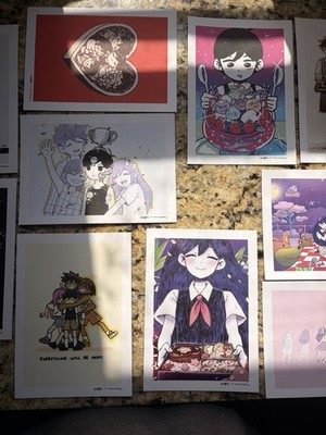 OMORI OMOCAT Limited Edition 1st Anniversary Prints