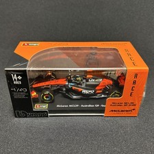 Burago F1 2025 McLaren Team MCL39 Oscar Piastri driver special case 1/43 Minicar